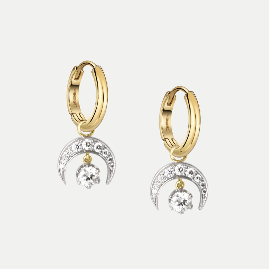 Ashley’s Detachable Diamond Hoop Earrings