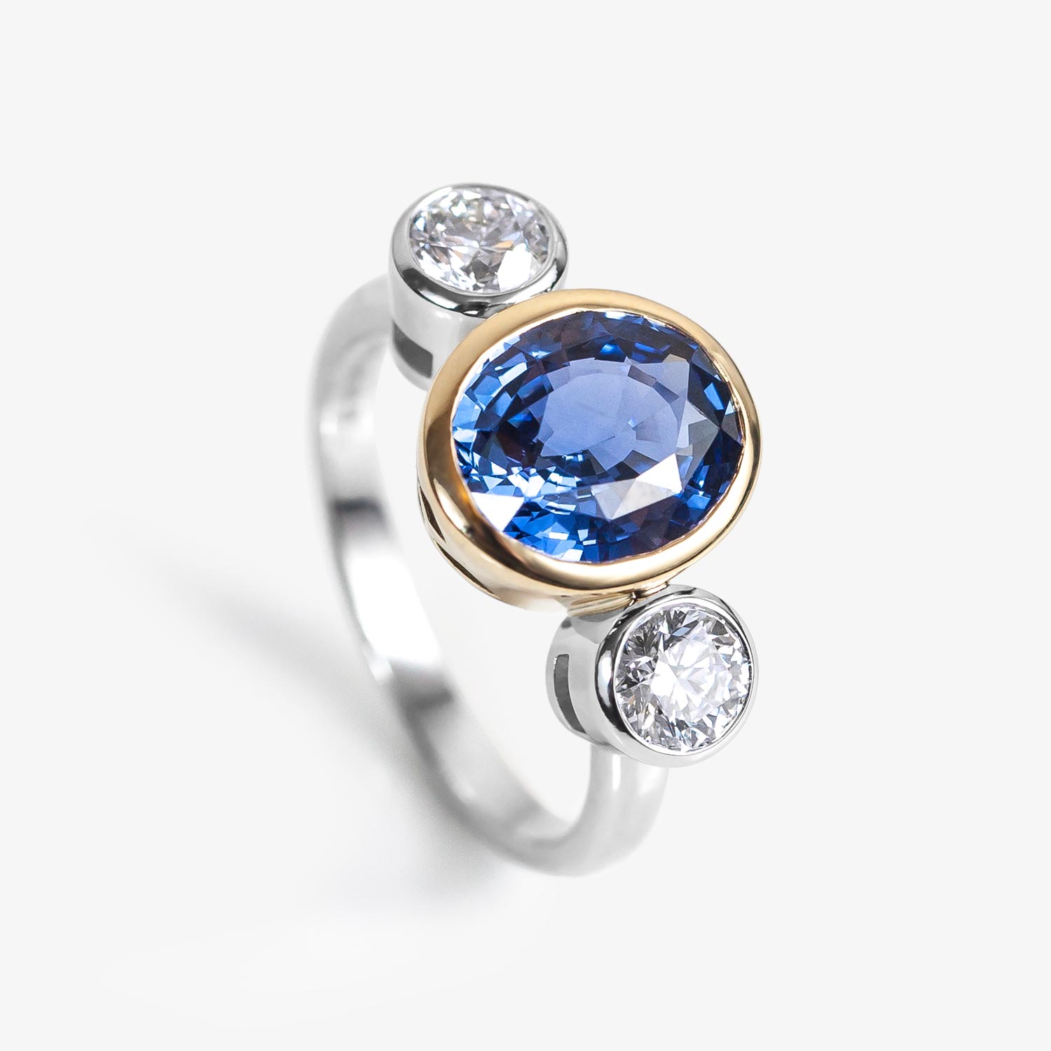 James’ Bespoke Sapphire Engagement Ring