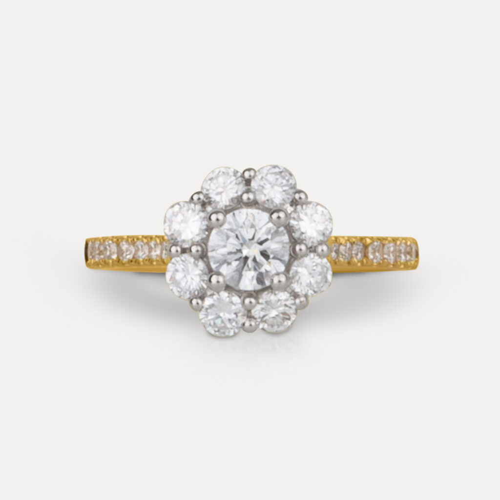 Steve’s Bespoke Mixed Metal Engagement Ring