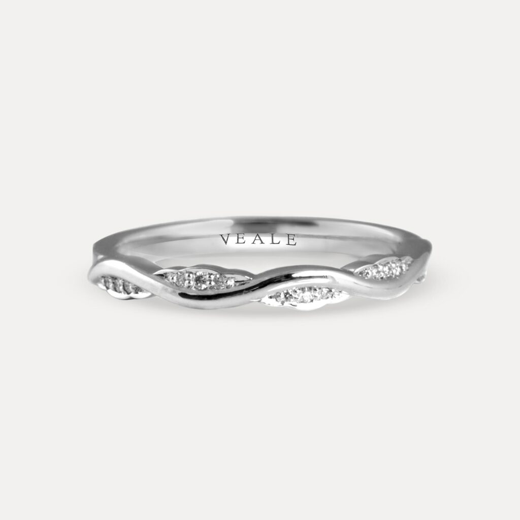 Bespoke Platinum and Diamond Wedding Ring