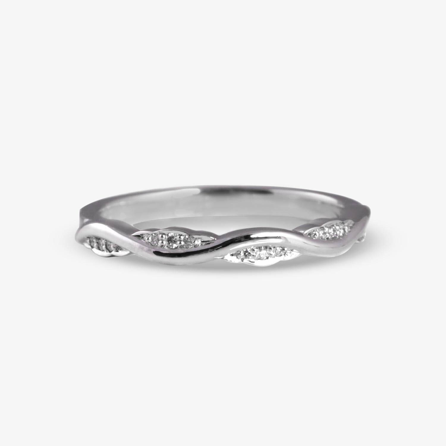 Bespoke Platinum and Diamond Wedding Ring