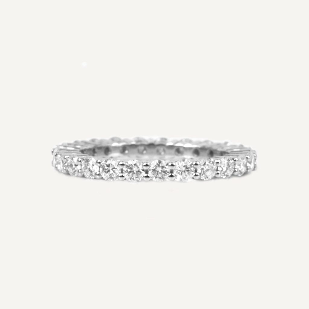Diamond Eternity Push Present Ring