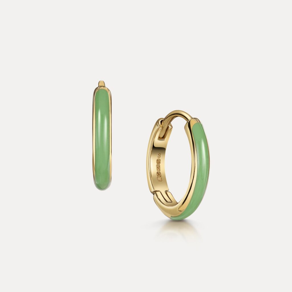 The Aldeburgh Earrings – Fresh Mint
