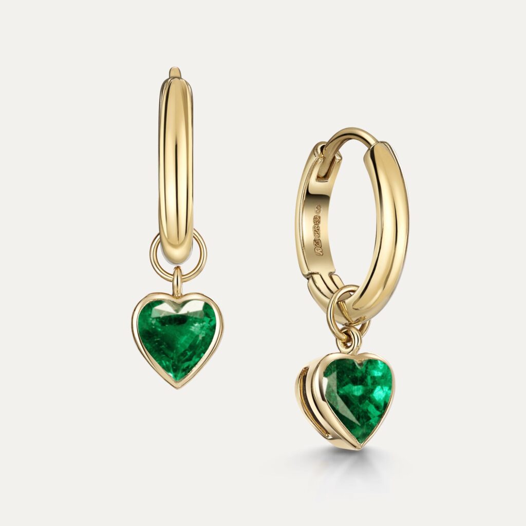 The Broadway Earrings – Emerald