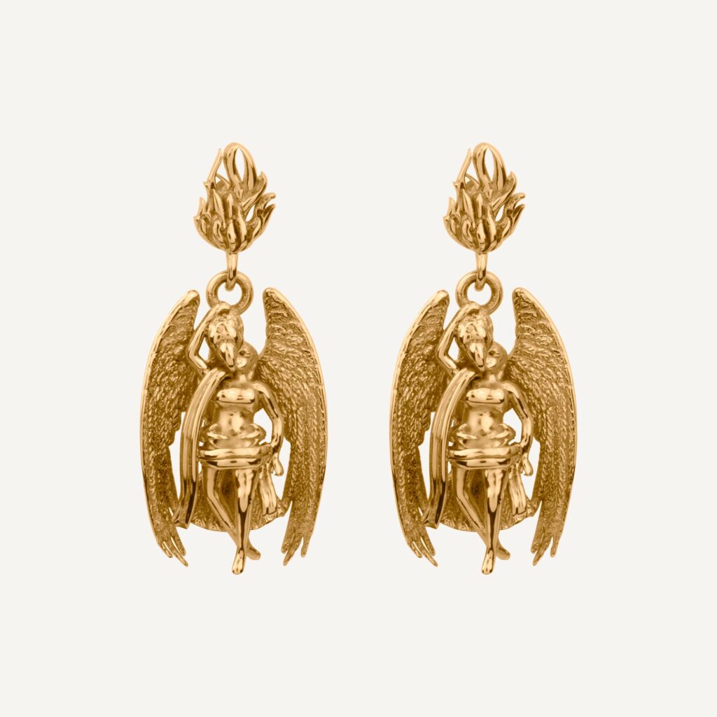 Bespoke Ancient Mesopotamian Earrings
