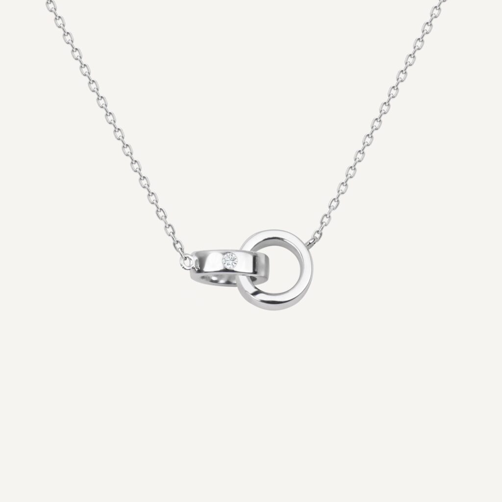 Bespoke Interlocking Hoop Necklace