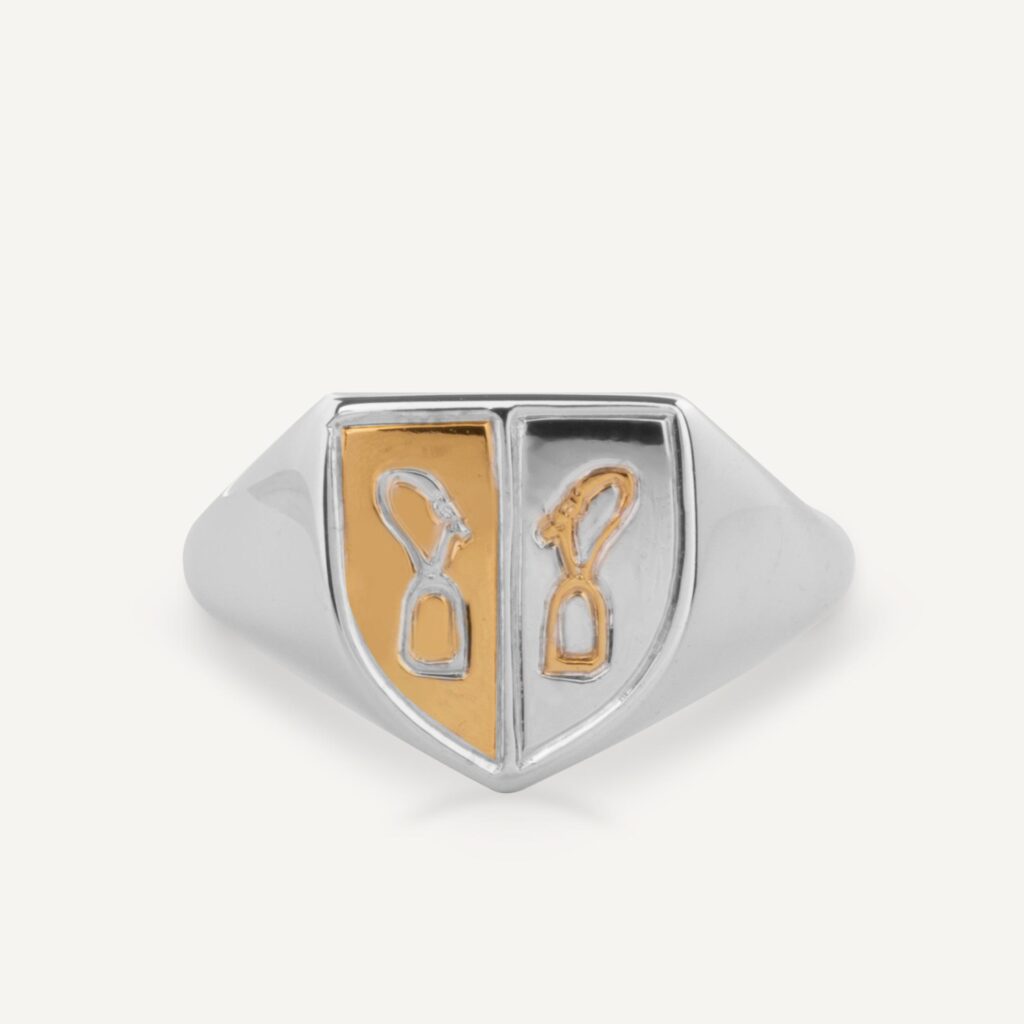 Bespoke Shield Shaped Signet Ring