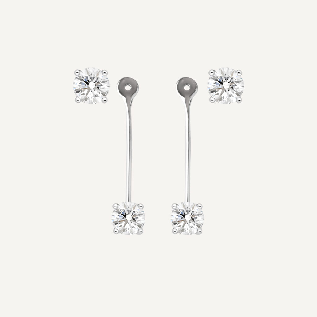 Detachable Diamond Drop Earring Extender