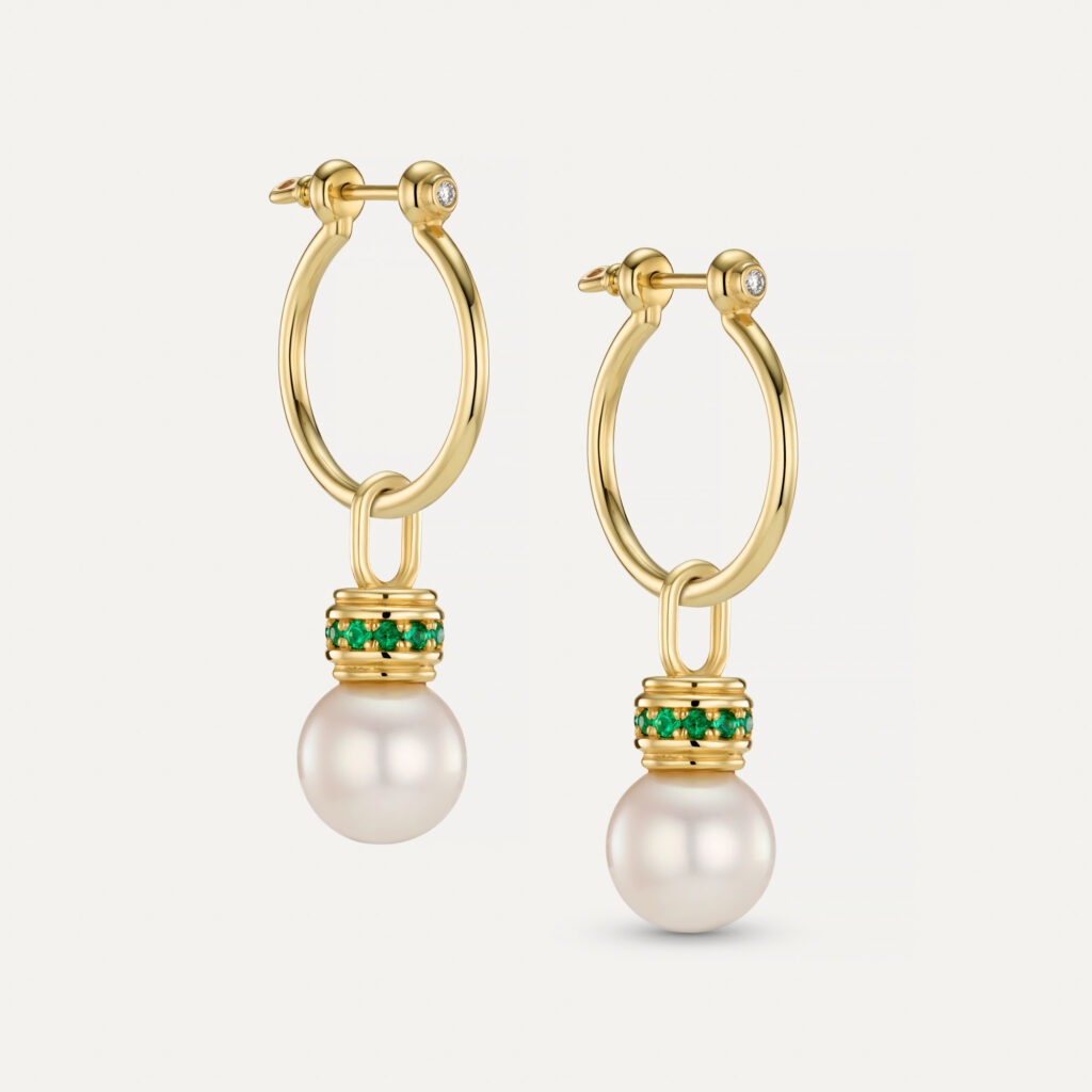 Salcombe Large Round Shackle Earrings