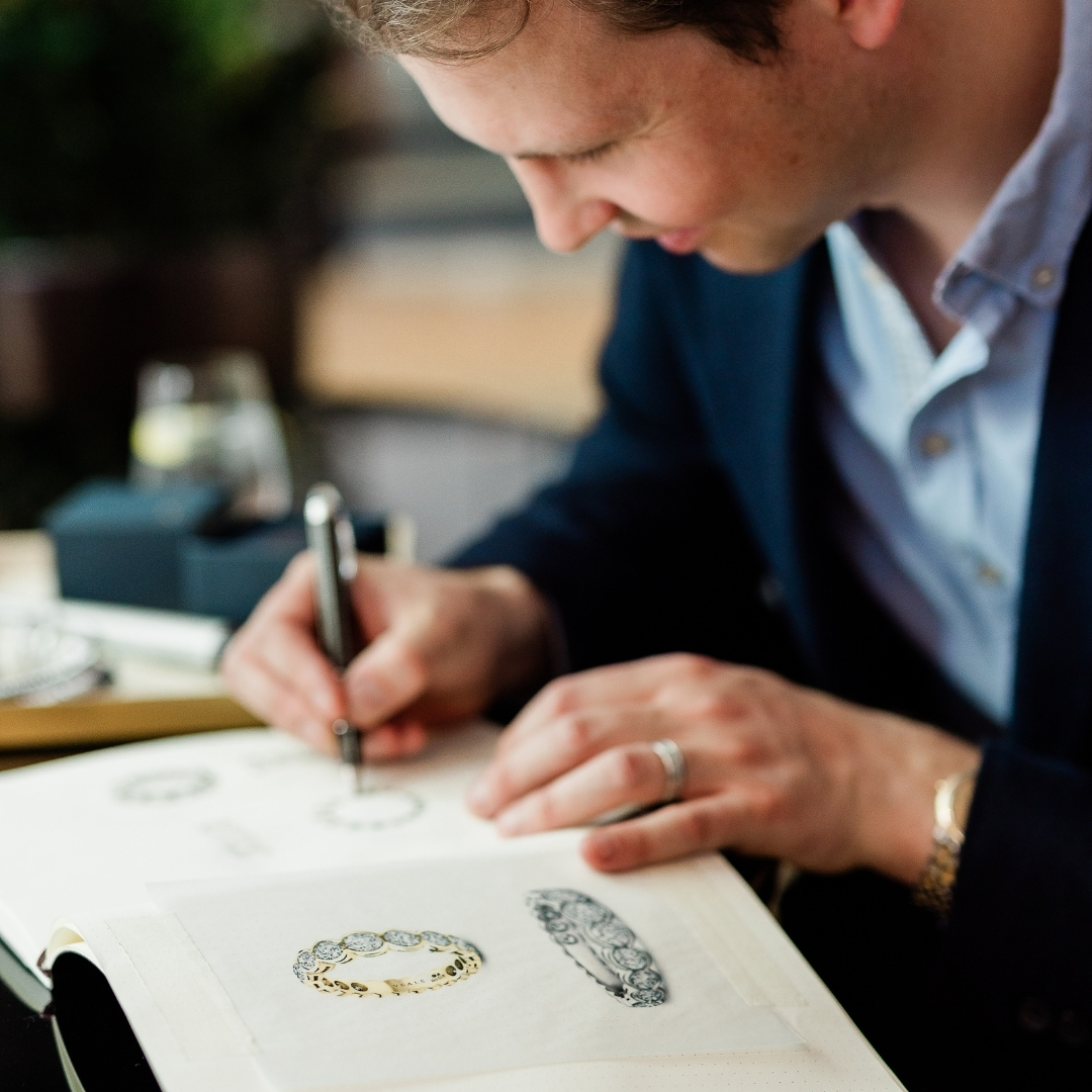 Bespoke jewellery designer, James Veale